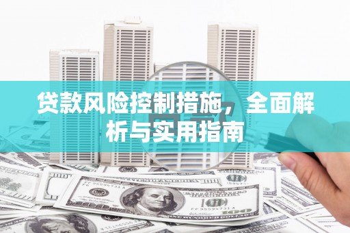 治多贷款风险控制措施，全面解析与实用指南