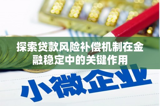 治多探索贷款风险补偿机制在金融稳定中的关键作用